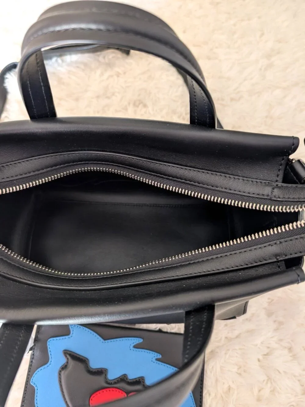 NWT 3.1 Phillip Lim Ames Small Patchwork Satchel (color: black)